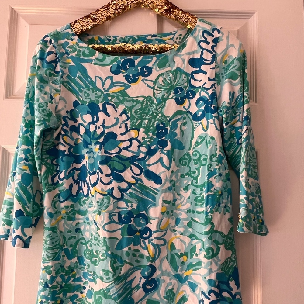 Lilly Pulitzer Juline Top Resort White in a Pinch - Picture 3 of 9